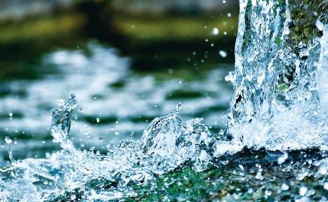 湧き水のような水