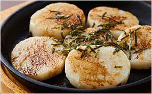 山芋鉄板焼き写真